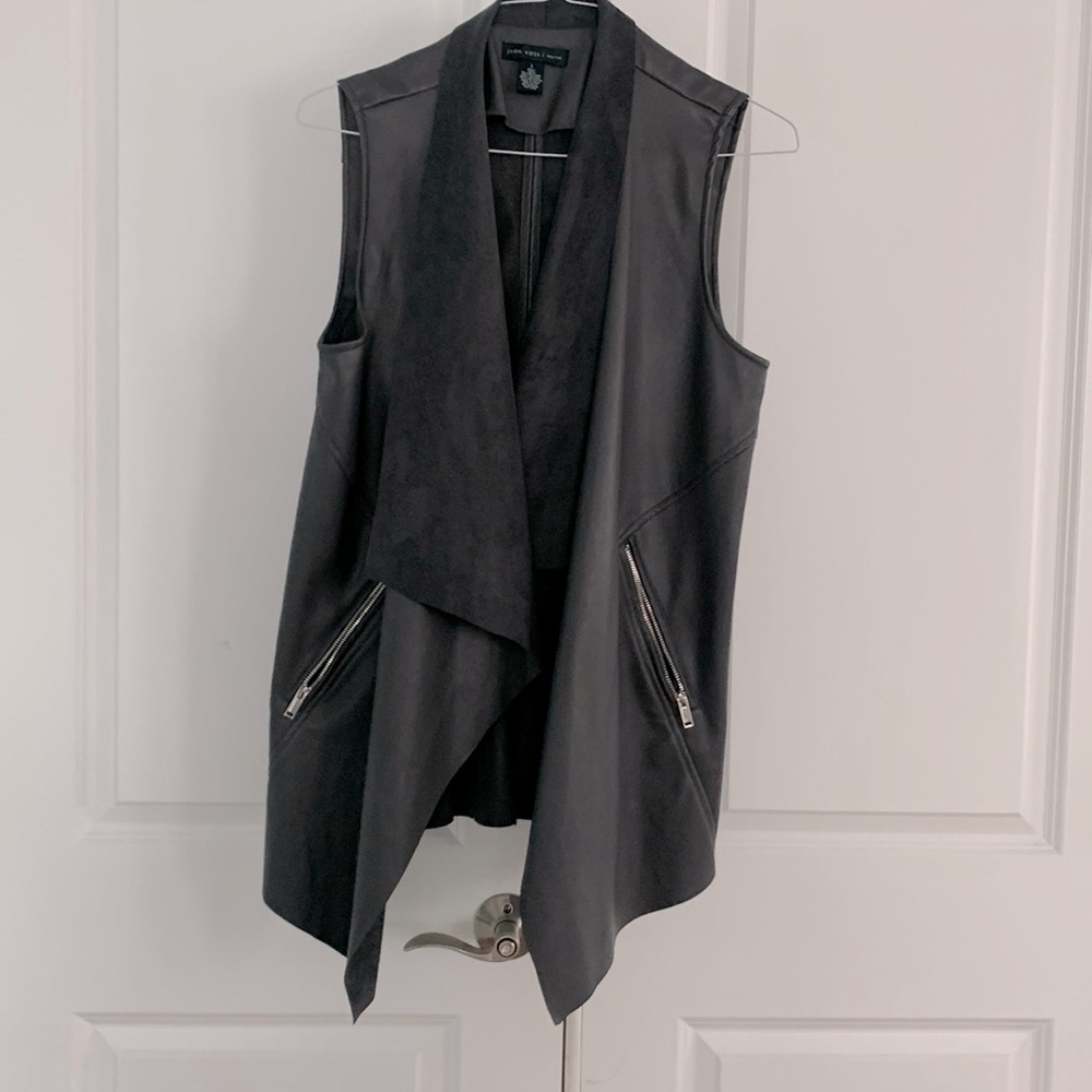 Leather gray